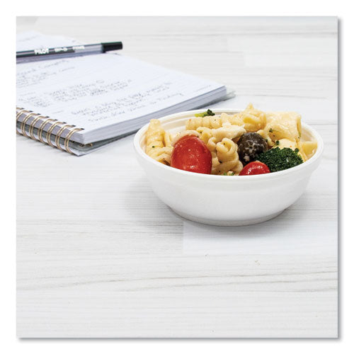 Image of Dart® 5B20 Insulated Foam Bowls, 5 Oz, White, 50/pack, 20 Packs/carton
