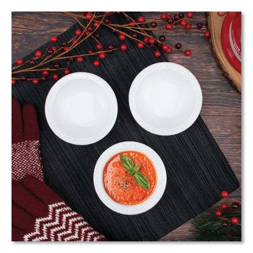 Image of Dart® 5BWWC Concorde Non-Laminated Foam Dinnerware, Bowl, 5 oz, White, 125/Pack, 8 Packs/Carton