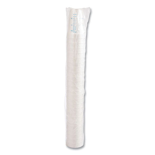 Image of Dart® 16J16GRA Graduated Foam Medical Cups, 16 Oz, White, 25/pack, 40 Packs/carton