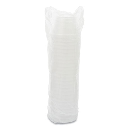 Image of Dart® 16MJ32 Foam Containers, Extra Squat, 16 oz, White, 25/Bag, 20 Bags/Carton