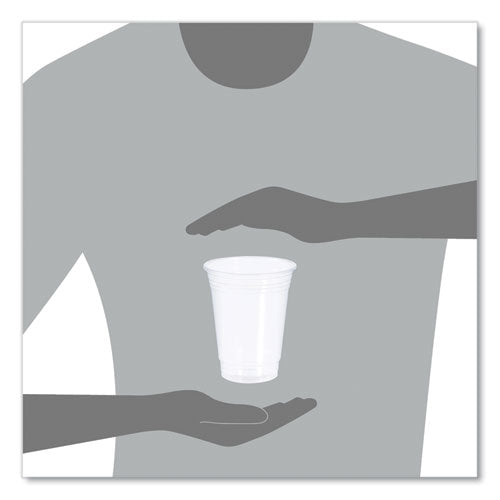 Image of Dart® 16PX Conex ClearPro Plastic Cold Cups, 16 oz, Clear, 50/Pack, 20 Packs/Carton