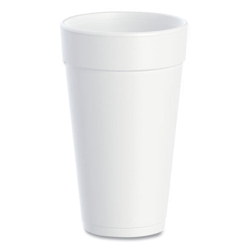 Image of Dart® 20J16 Foam Drink Cups, 20 Oz, White, 500/carton