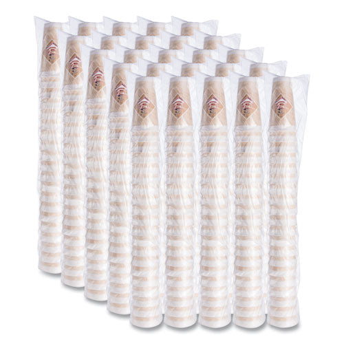 Image of Dart® 20X16G Cafe G Foam Hot/cold Cups, 20 Oz, Brown/red/white, 20/pack