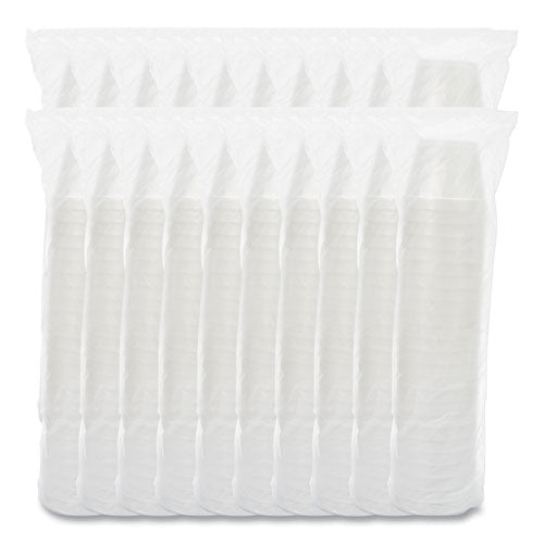 Image of Dart® 24MJ48 Foam Containers, 24 Oz, White, 25/bag, 20 Bags/carton