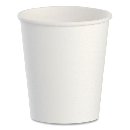 Image of SOLO® 44-2050 Paper Water Cups, ProPlanet Seal, 3 oz, White, 100/Bag, 50 Bags/Carton