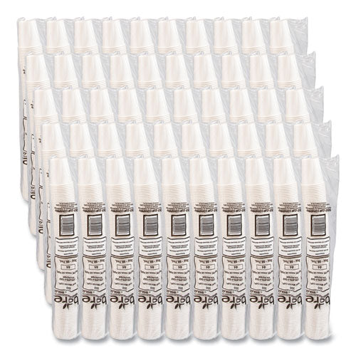 Image of SOLO® 44-2050 Paper Water Cups, ProPlanet Seal, 3 oz, White, 100/Bag, 50 Bags/Carton