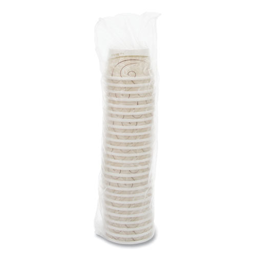 Image of SOLO® HS4085-J8000 Flexstyle Double Poly Paper Containers, 8 oz, Symphony Design, Paper, 25/Pack, 20 Packs/Carton