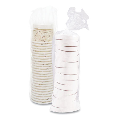 Image of SOLO® KHSB12A-J8000 Flexstyle Double Poly Food Combo Packs, 12 oz, Symphony, Paper, 250/Carton