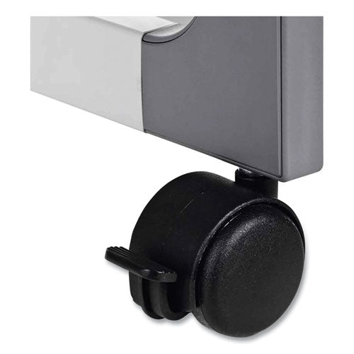 Image of Durable® 311347 Flexible Multi-Functional Cart for Office Storage, Wood, 6 Shelves, 20.79 x 23.31 x 29.45, Beech