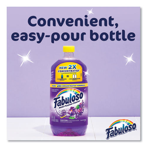 Image of Fabuloso® 153041 Multi-Use Cleaner, Lavender Scent, 56 Oz Bottle