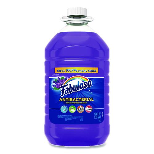 Image of Fabuloso® 61018224 Antibacterial Multi-Purpose Cleaner, Lavender Scent, 169 oz Bottle, 3/Carton