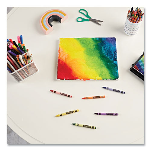Image of Crayola® 53-0081 Watercolor Mixing Set, 7 Assorted Colors, Palette Tray