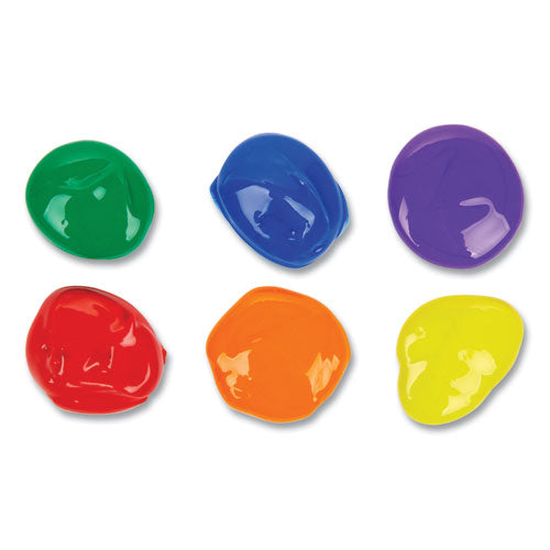 Image of Crayola® 541204 Washable Paint, 6 Assorted Colors, 2 Oz Bottle, 6/pack