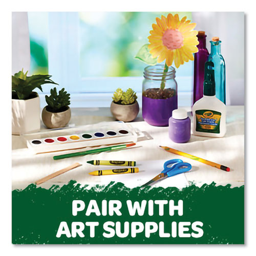 Image of Crayola® 52-0836-034 Bulk Crayons, Regular Size, 0.31" x 3.63", Yellow, 12/Box