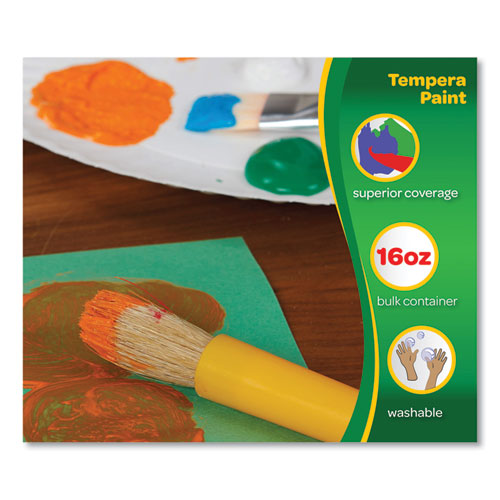 Image of Crayola® 542400 Washable Paint, 6 Assorted Classic Colors, 2 Oz Bottle, 6/pack