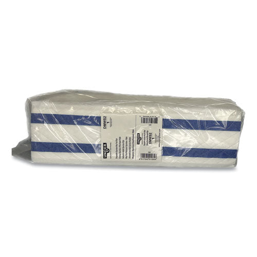 Image of Unger® DMWS2 Excella Single-Use Spunlace Mop Pads, 18.5 x 5, White, 50/Pack