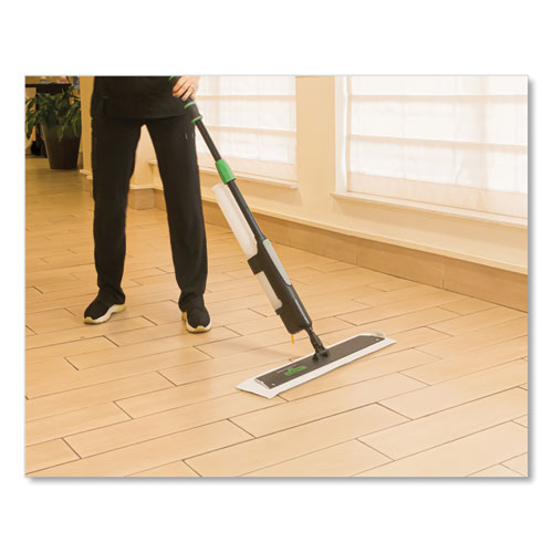Image of Unger® DMWS2 Excella Single-Use Spunlace Mop Pads, 18.5 x 5, White, 50/Pack