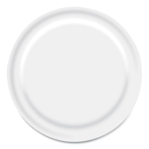 Image of Boardwalk® CP6B1004250A Paper Dinnerware, Plate, 6" dia, White, 1,000/Carton