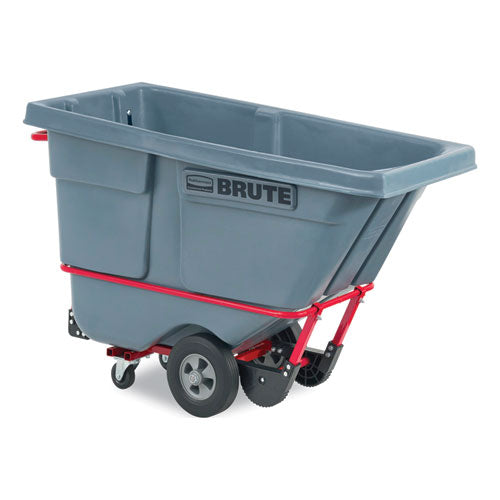 Image of Rubbermaid® Commercial 2192466 0.5 cu yd BRUTE DURATILT Frame Tilt Truck, Standard Duty, 850 lb Capacity, Gray