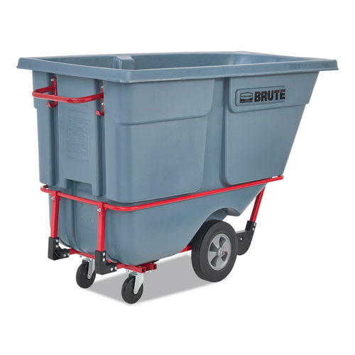 Image of Rubbermaid® Commercial 2192462 1 cu yd BRUTE DURATILT Frame Tilt Truck, Standard Duty, 1,200 lb Capacity, Gray