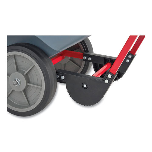 Image of Rubbermaid® Commercial 2192467 1 cu yd BRUTE DURATILT Frame Tilt Truck, Heavy Duty, 2,100 lb Capacity, Gray