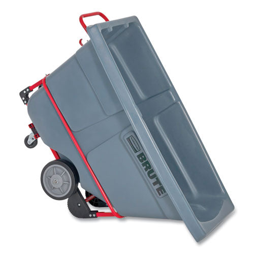 Image of Rubbermaid® Commercial 2192465 0.5 cu yd BRUTE DURATILT Frame Tilt Truck, Heavy Duty, 1,400 lb Capacity, Gray