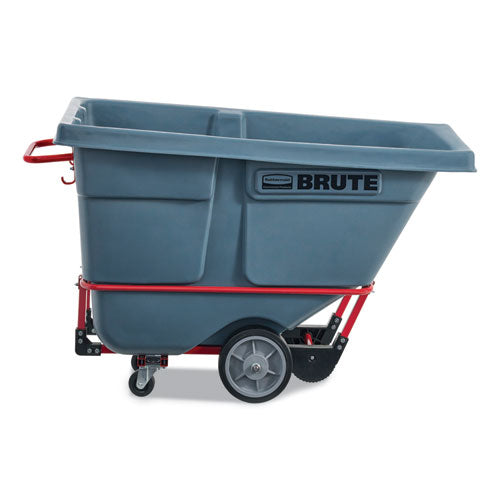 Image of Rubbermaid® Commercial 2192465 0.5 cu yd BRUTE DURATILT Frame Tilt Truck, Heavy Duty, 1,400 lb Capacity, Gray
