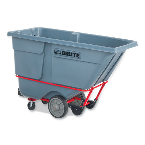 Image of Rubbermaid® Commercial 2192467 1 cu yd BRUTE DURATILT Frame Tilt Truck, Heavy Duty, 2,100 lb Capacity, Gray