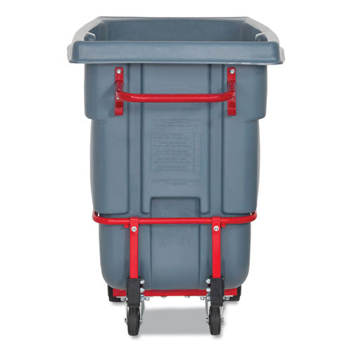 Image of Rubbermaid® Commercial 2192465 0.5 cu yd BRUTE DURATILT Frame Tilt Truck, Heavy Duty, 1,400 lb Capacity, Gray