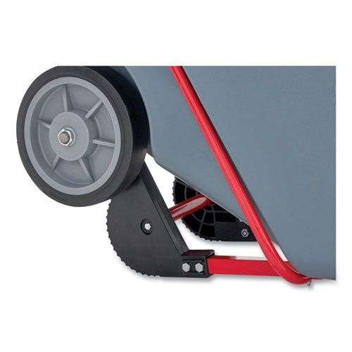 Image of Rubbermaid® Commercial 2192465 0.5 cu yd BRUTE DURATILT Frame Tilt Truck, Heavy Duty, 1,400 lb Capacity, Gray