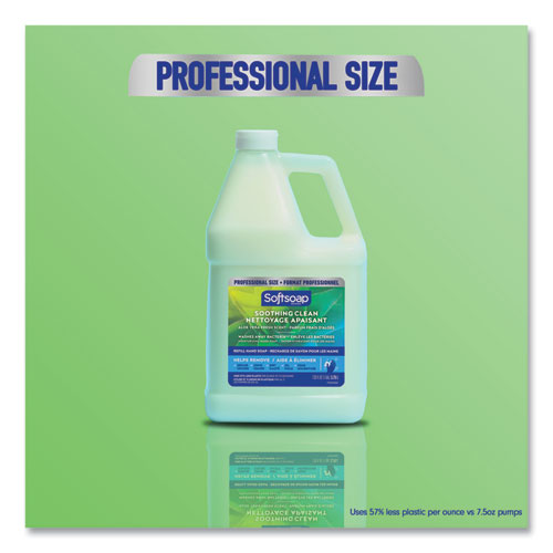 Image of Softsoap® 61036483 Liquid Hand Soap Refill with Aloe, Aloe Vera Fresh Scent, 1 gal Bottle