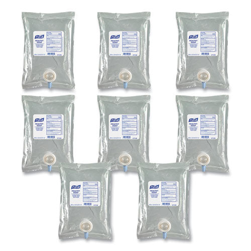 Image of PURELL® 4173-08 HEALTHY SOAP Antibacterial Lotion Soap with PCMX Refill, Citrus Scent, 1,000 mL, 8/Carton