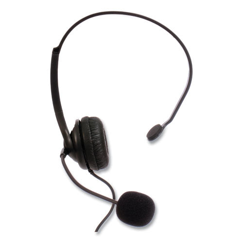 Image of Spracht ZUM350M ZuM ZuM350M Monaural Over The Head Headset, Black