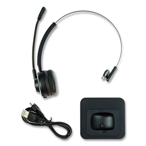 Image of Spracht ZUMBT ZuM BT Mobile Office Monaural Over The Head Headset, Black