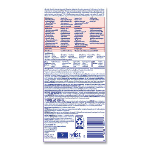 Image of Professional LYSOL® Brand 36241-89097 Disinfectant Spray, Lavender, 19 Oz Aerosol Spray, 12/carton