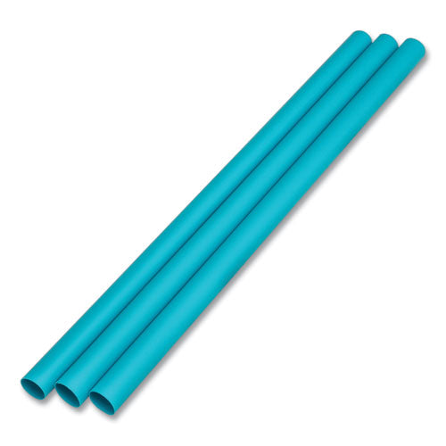 Image of phade 511203 Marine Biodegradable Straws, 7.75", Ocean Blue, 6,000/Carton