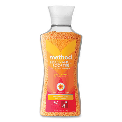 Image of Method® 359699 Fragrance Booster Beads, Ginger Mango Scent, 14.8 oz Bottle, 6/Carton