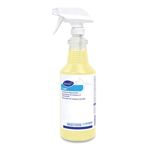 Image of Diversey 101104392 Crew Tile and Grout Rejuvenator, 32 oz. Spray Bottle, 12/Carton