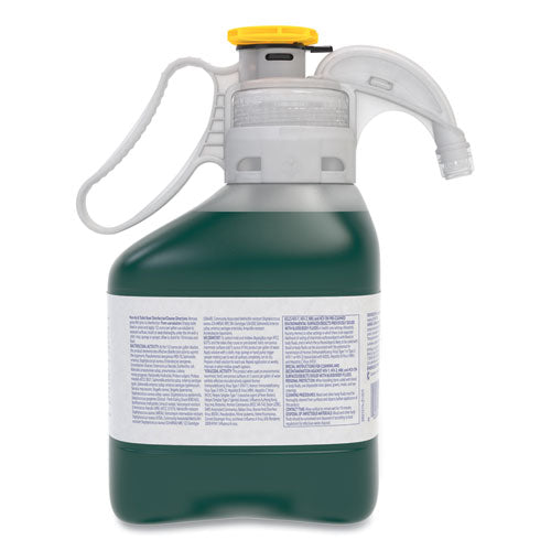 Image of Diversey 101105993 Crew Restroom Floor and Surface SC Non-Acid Disinfectant Cleaner, Fresh Scent, 1.4 L SmartDose, 2/Carton