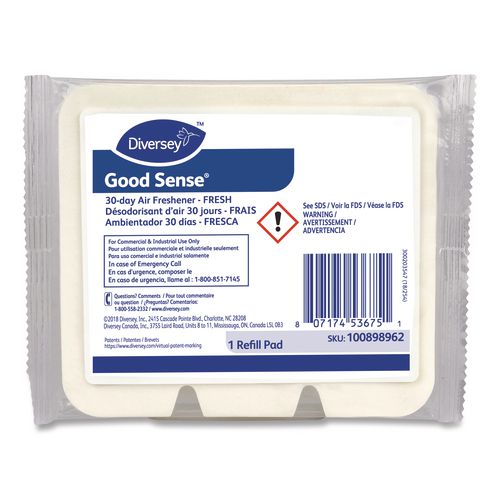 Image of Diversey 100898962 Good Sense 30-Day Air Freshener, Fresh, 12/carton