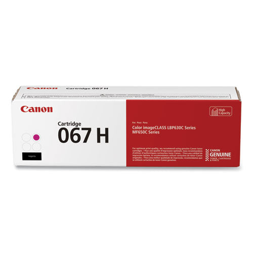 Image of Canon® 5104C001 5104C001 (067H) High-Yield Toner, 2,350 Page-Yield, Magenta