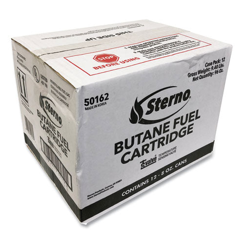 Image of Sterno® 50162 Butane Fuel Cartridge, 8 Oz