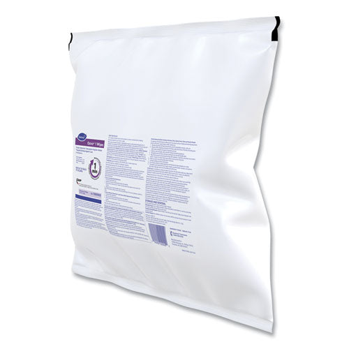Image of Diversey 100850925 Oxivir 1 Wipes, 1-Ply, 11 x 12, Cherry Almond Scent, 160/Refill Pack, 4 Packs/Carton
