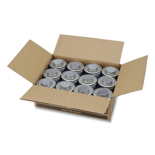 Image of Sterno® 10364 Handy Wick Chafing Fuel, Methanol, 4 Hour Burn, 4.84 oz Can, 24/Carton