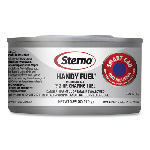Image of Sterno® 20660 Handy Fuel Methanol Gel Chafing Fuel, 2 Hour Burn, 6.7 oz, 72/Carton