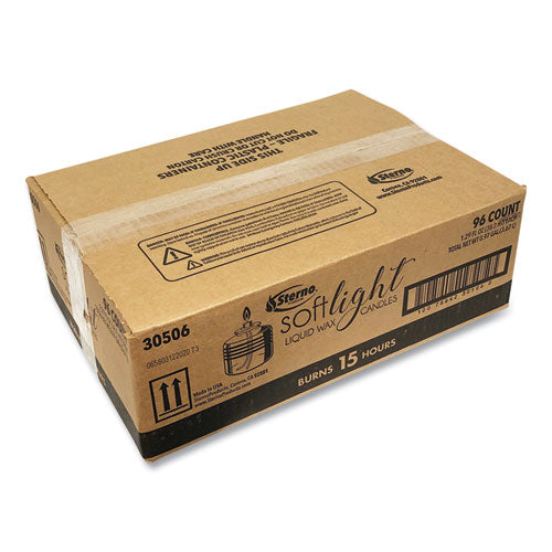 Image of Sterno® 30506 Soft Light Liquid Wax, 15 Hour Burn