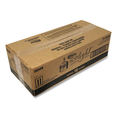 Image of Sterno® 30508 Soft Light Liquid Wax, 18 Hour Burn