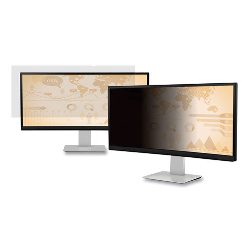 Image of 3M Privacy Filter, 34" Widescreen Flat Panel Monitor, 21:09 Aspect Ratio