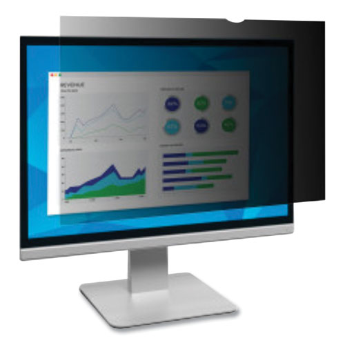 Image of 3M Privacy Filter, 34" Widescreen Flat Panel Monitor, 21:09 Aspect Ratio