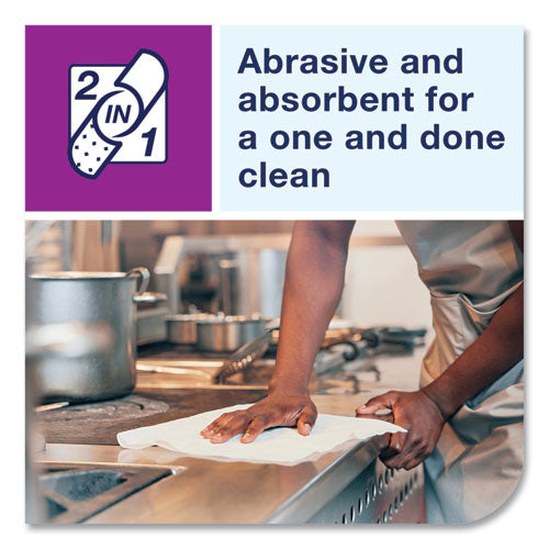 Image of Tork® 192815 2 in 1 Wiper, 1-Ply, 13" x 21", White, 120/Carton